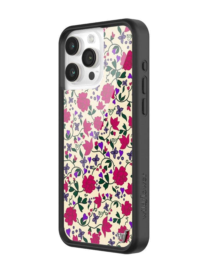 Wildflower Cases - Wholesale Phone Case - Women's - Rose Romance iPhone 15 Pro Max Case1