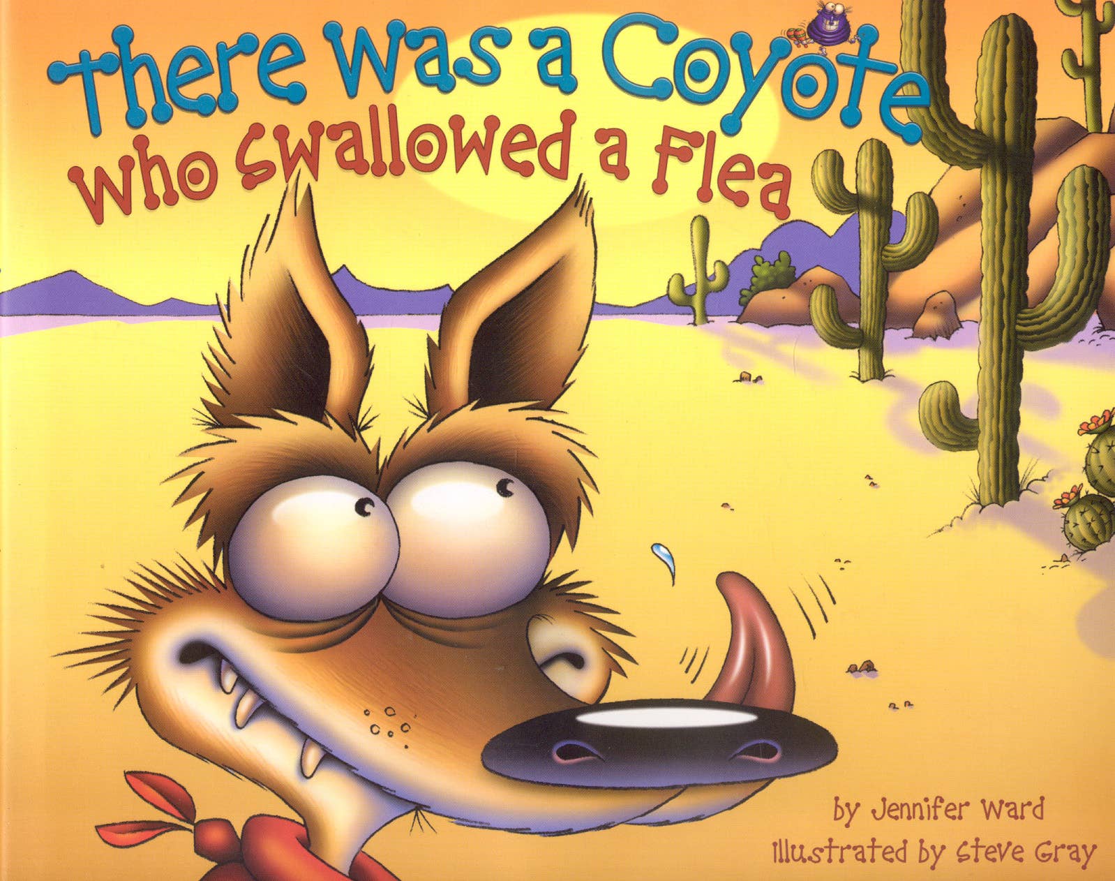 REMOVED BRAND - Wholesale Preschool Book (3-5) - There Was a Coyote Who Swallowed a Flea0