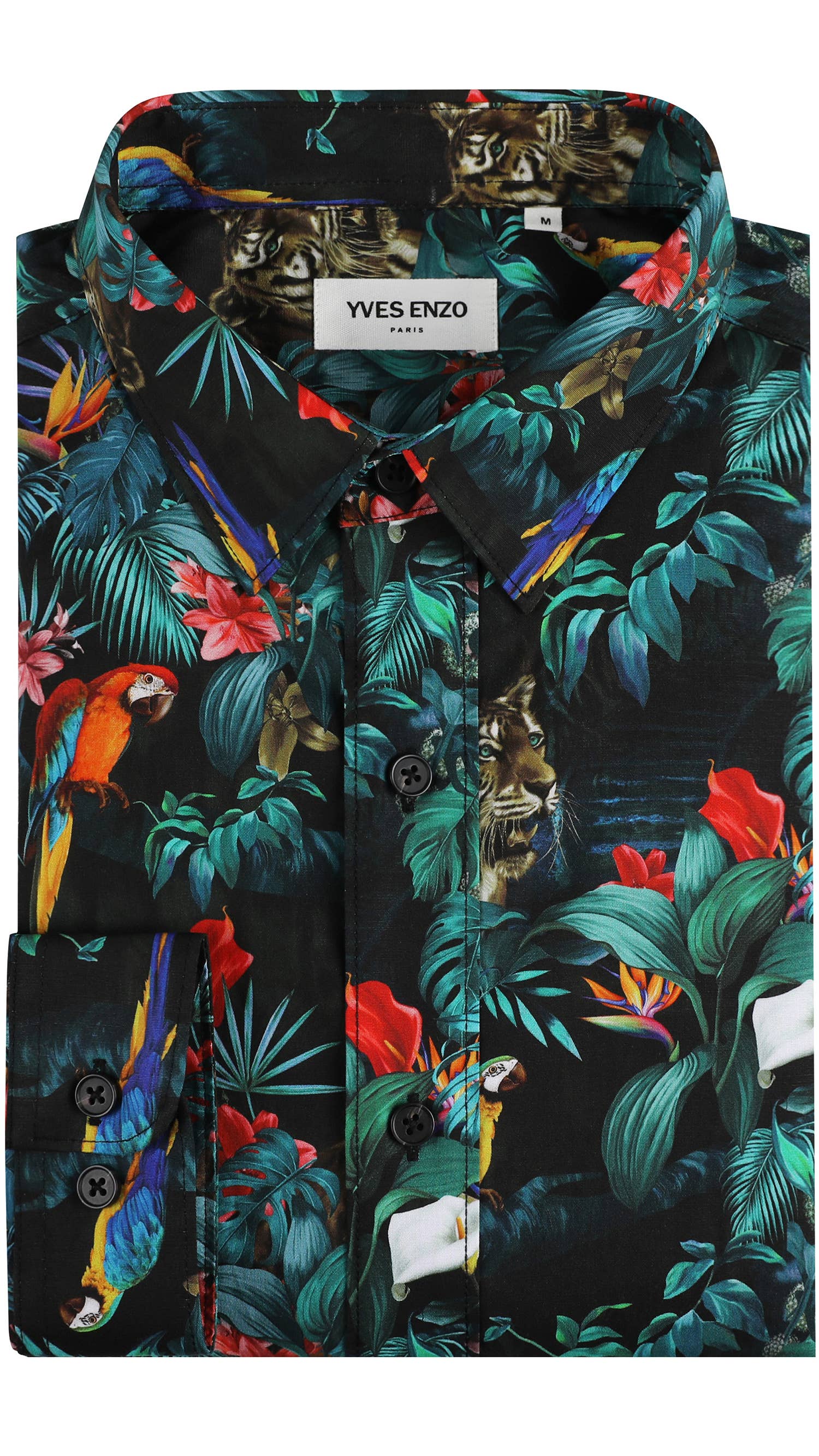 Yves Enzo – Camisa de botões - Homem por atacado – Camisa coleção "PREMIUM" em estampas digitais2