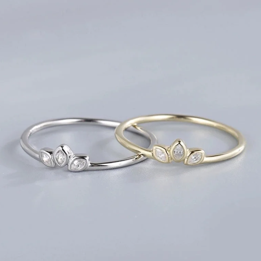 Wild Soul Babes/Stitch and Style Clothing – wholesale Ring med flera stenar – 925 sterling silverring0