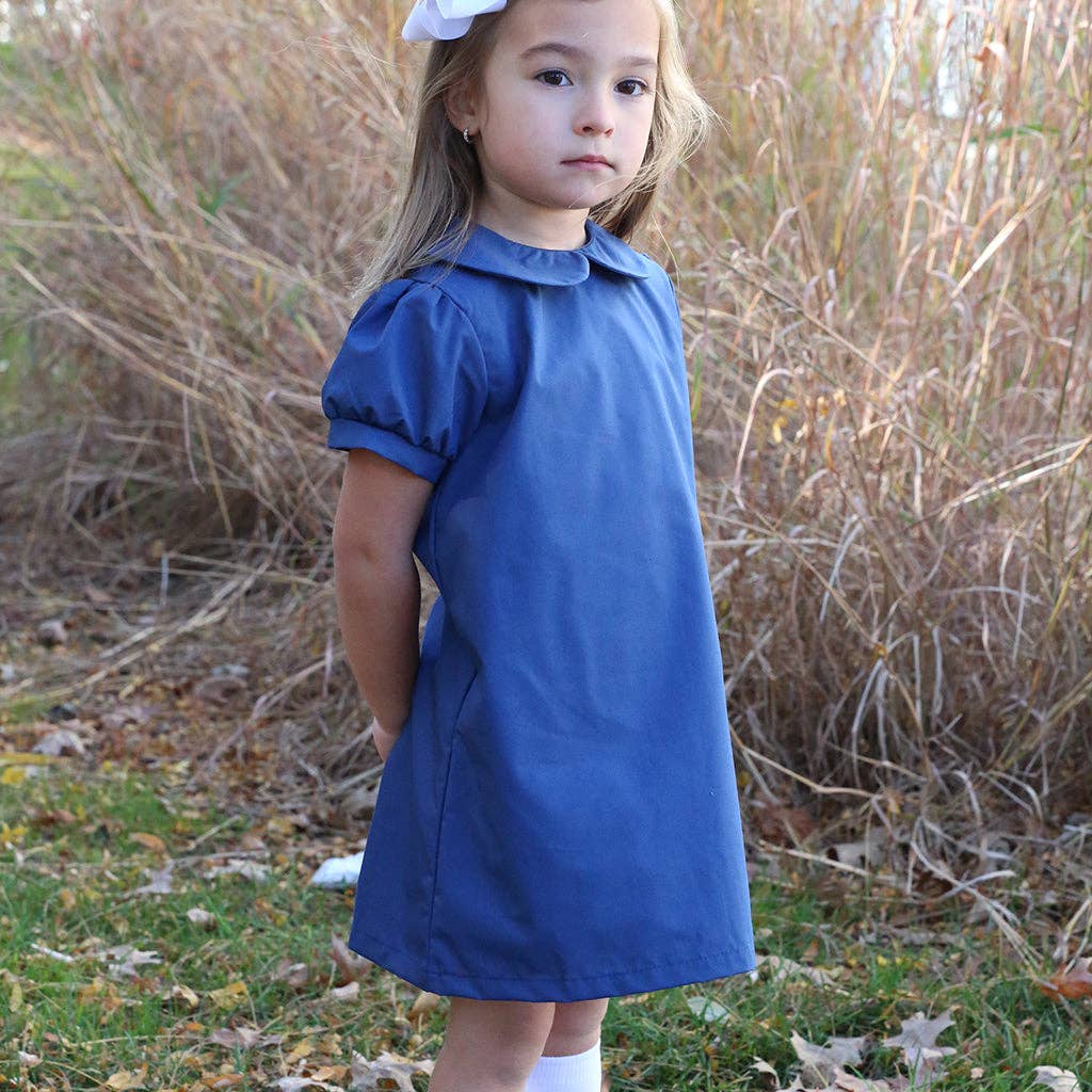 Carson Elizabeth Kids - Wholesale Dress - Kids - Navy Dress2
