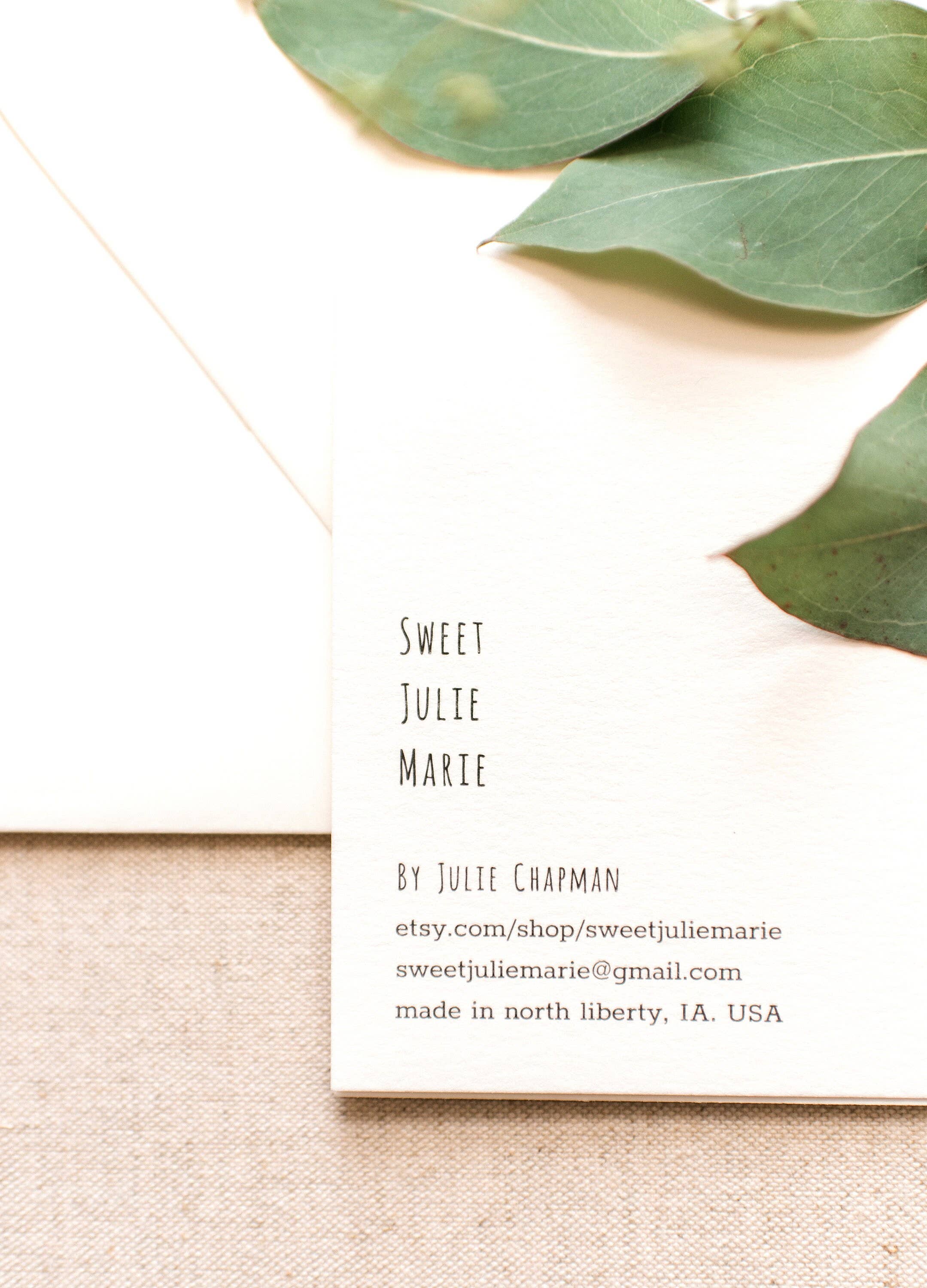 Sweet Julie Marie - Vendita all'ingrosso Biglietti di auguri di Natale - Biglietto natalizio Good Cheer Iowa3