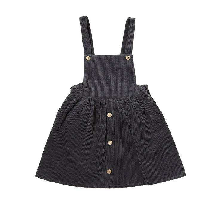 Pinafore d'automne en bleu anthracite pour la vente par Vignette