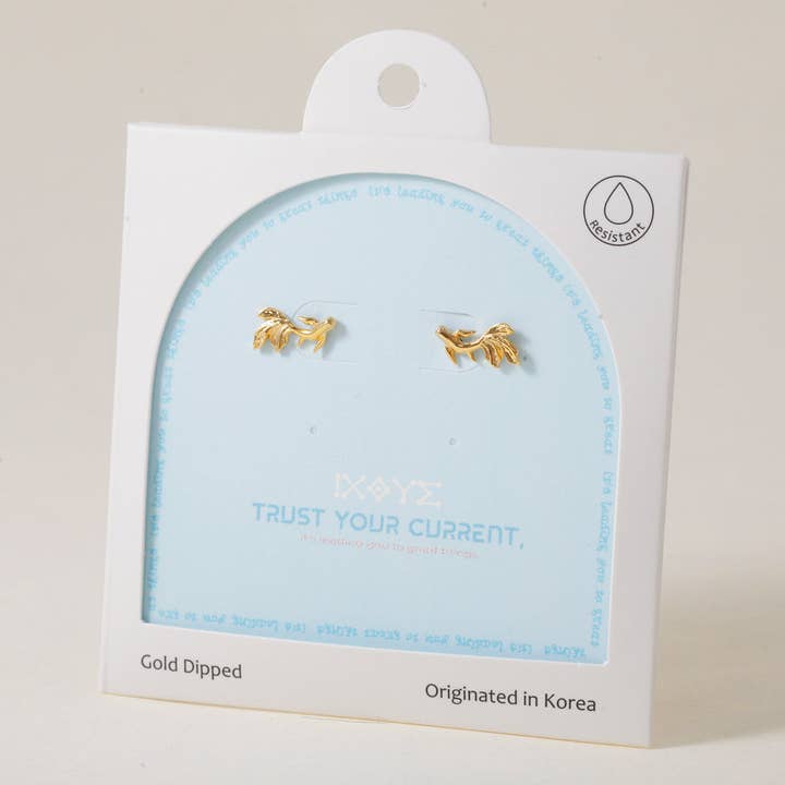 Gracia Dorada, pendientes para venta al por mayor de INKI STUDIO