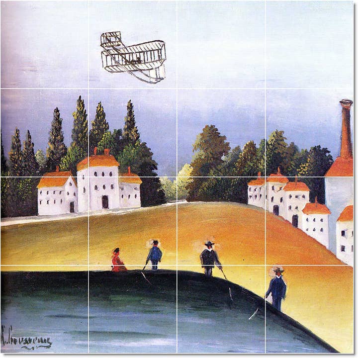 Poster Art Ceramic Tile Mural PT23092 for wholesale by Picture-Tiles.com