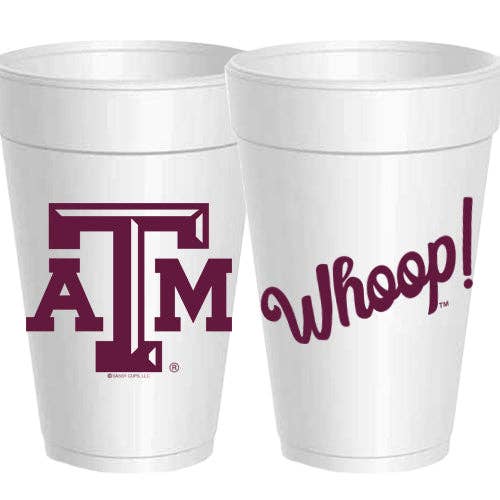 Texas A&M - Whoop - 10 pack for wholesale by Sassy Cups
