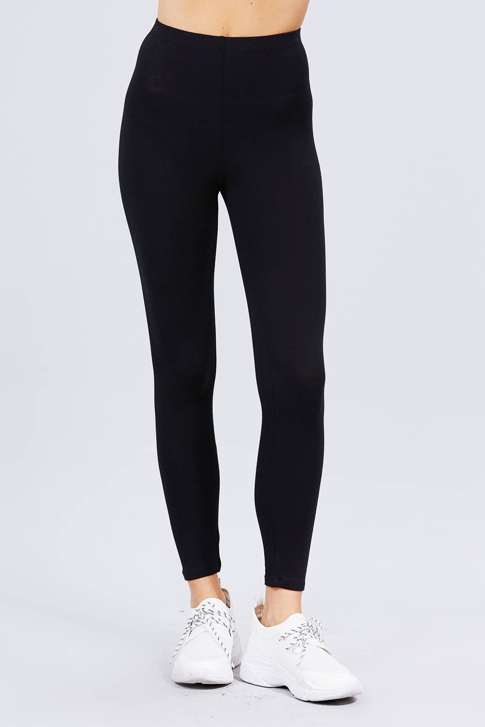 Active Basic | Active USA - Wholesale Athletic/Lounge Leggings - Women's - Cotton Spandex Leggings0