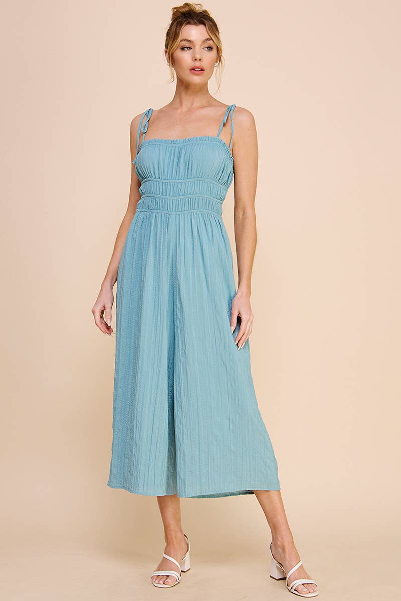 Allie Rose – wholesale Jumpsuit - Dam – Silkeslen ruched Babydoll Jumpsuit15