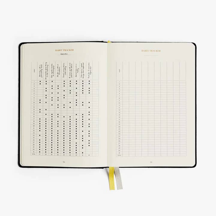 Intelligent Change - Wholesale Planner - Productivity Planner Black - Time Tracking, Goals, Self-Care10