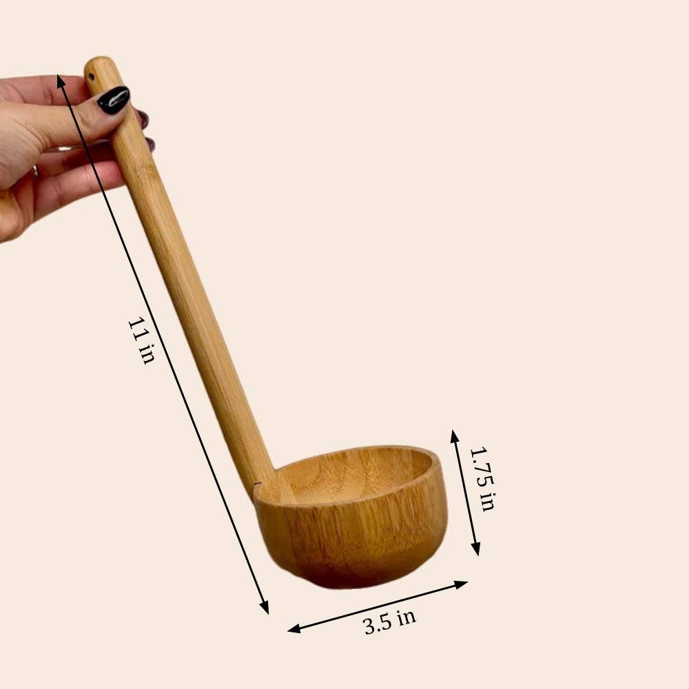 Bamboo Switch - Wholesale Kitchen Tool/Gadget - Bamboo Soup Ladle | Christmas Gift Bestseller2