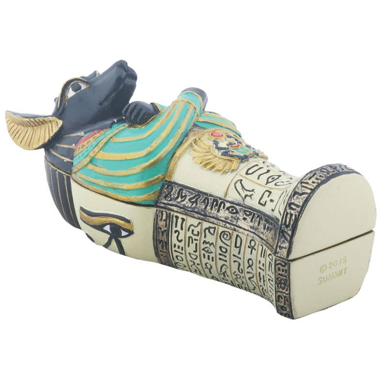 Pacific Trading - Wholesale Decorative Figurine - Egyptian Anubis Coffin with Mummy2