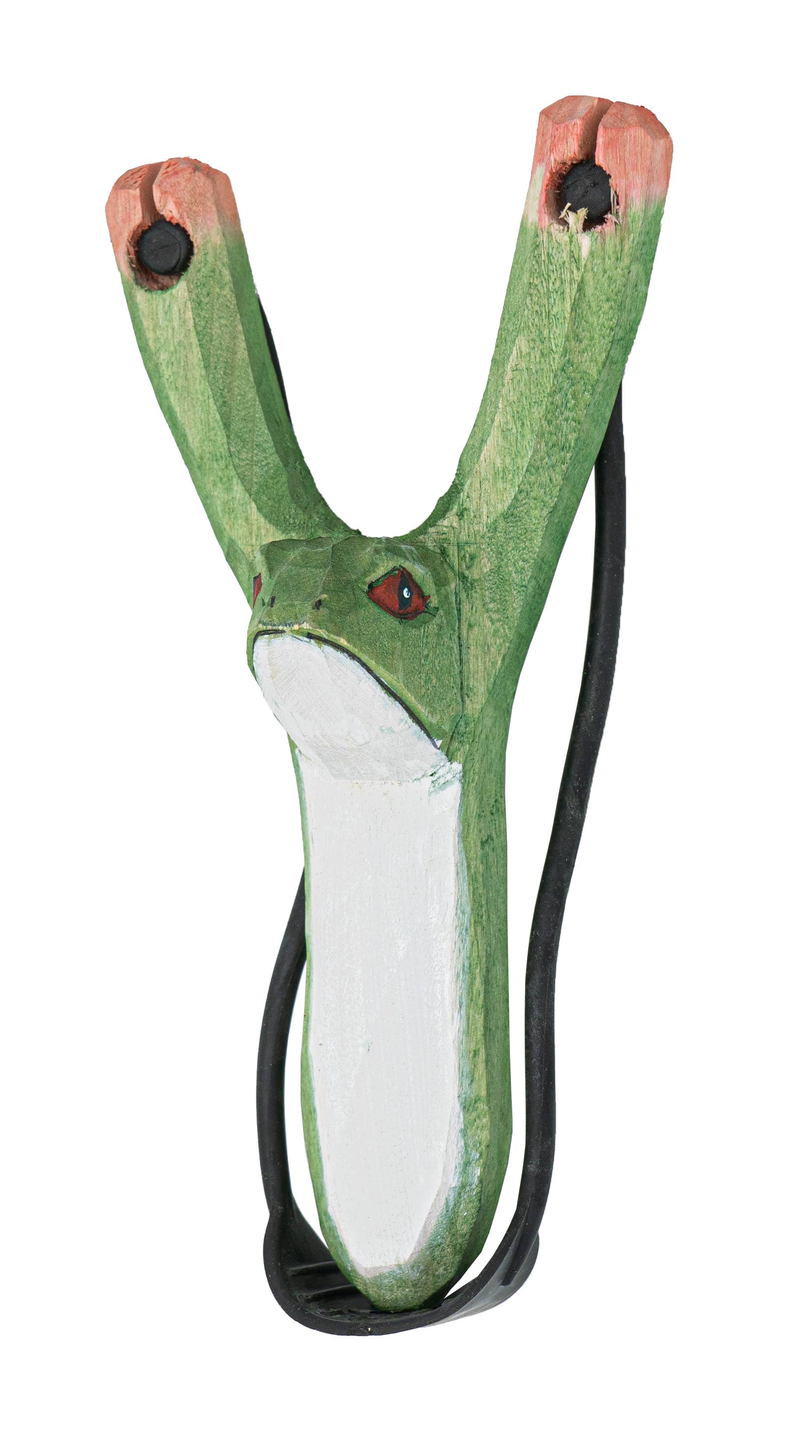 Pawnee Bill’s - Vendita all'ingrosso Fionda - Bambini - Fionde in legno con teste di animali in resina34