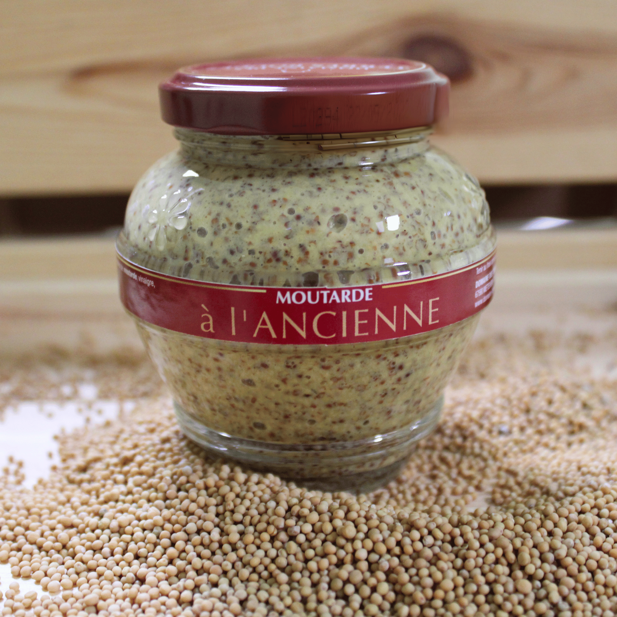 DOMAINE DES TERRES ROUGES – Großhandel Senf – Alte Art Senf 200 g1