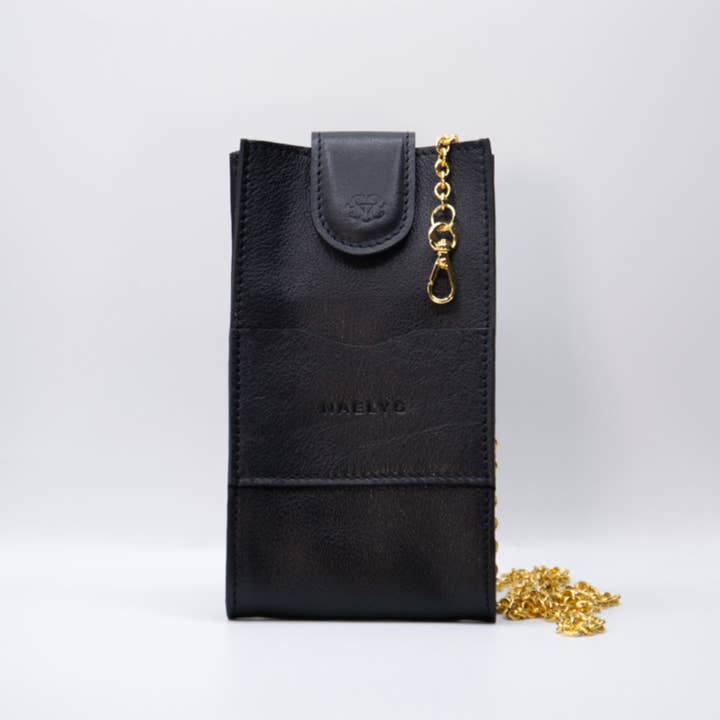 Hébé Noir - bolsa para telemóvel por atacado de Naelys