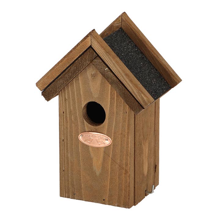 Esschert Design USA - Vente Nichoir - Maison Wren Wren antique avec toit en asphalte, bois3