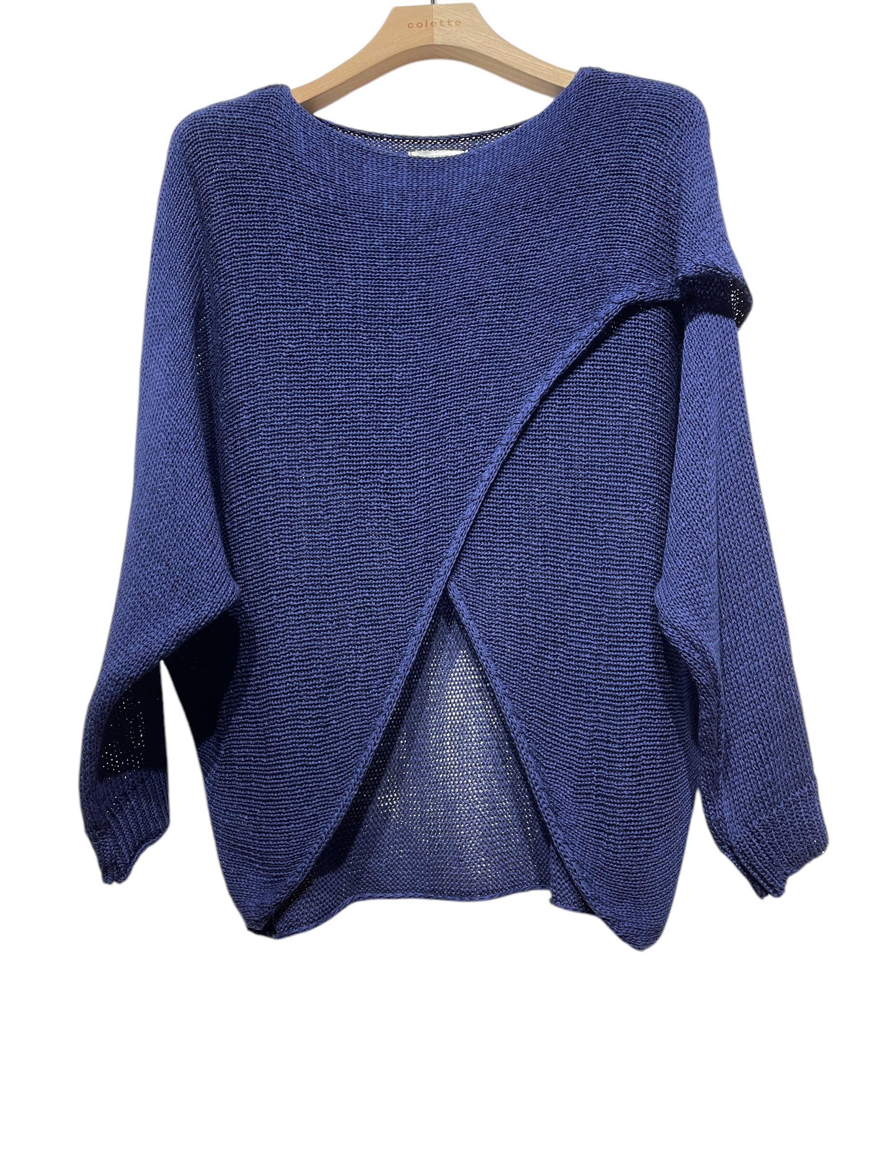 LINEN & COTTON HOUSE – wholesale Stickad topp - Dam – 6461 100 % bomull, one size, US 12-16, UK 8-12, EU 40-441