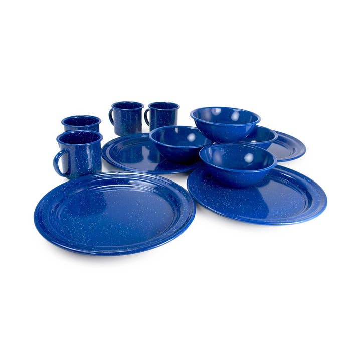 4 Person Enamel Table Set for wholesale by Caddis Sports