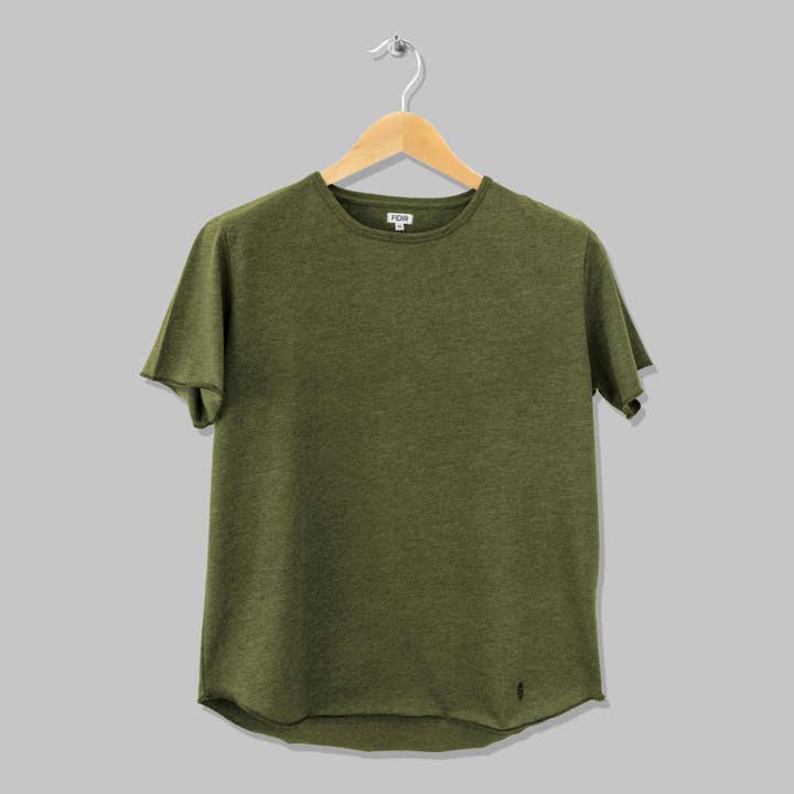 T-Shirt Grey Marl for wholesale by FIDIR