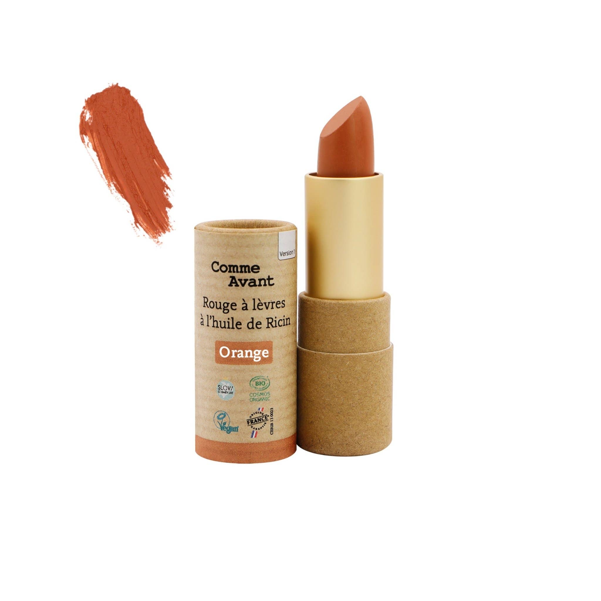 Comme Avant - Wholesale Lipstick - Organic lipstick with castor oil1
