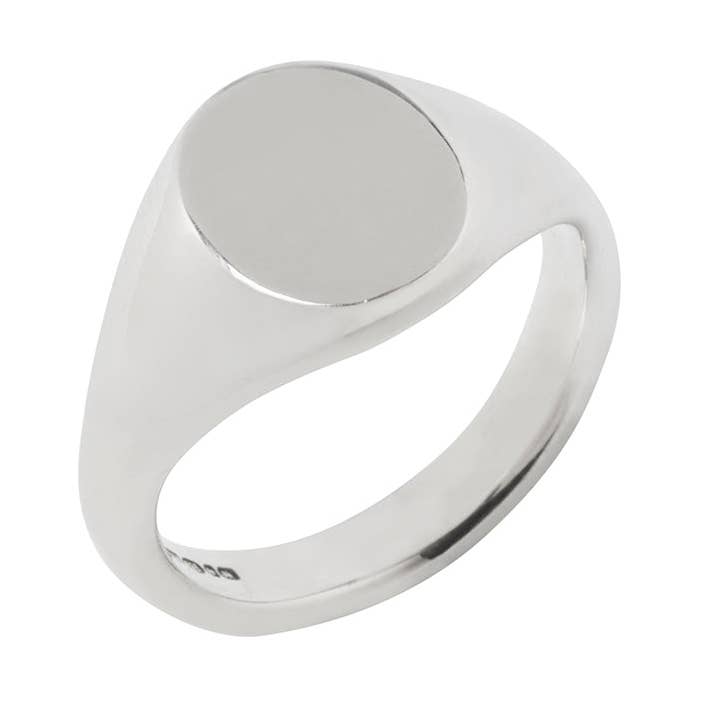 Zilveren zegelring voor wholesale door Kirsty Taylor Goldsmiths