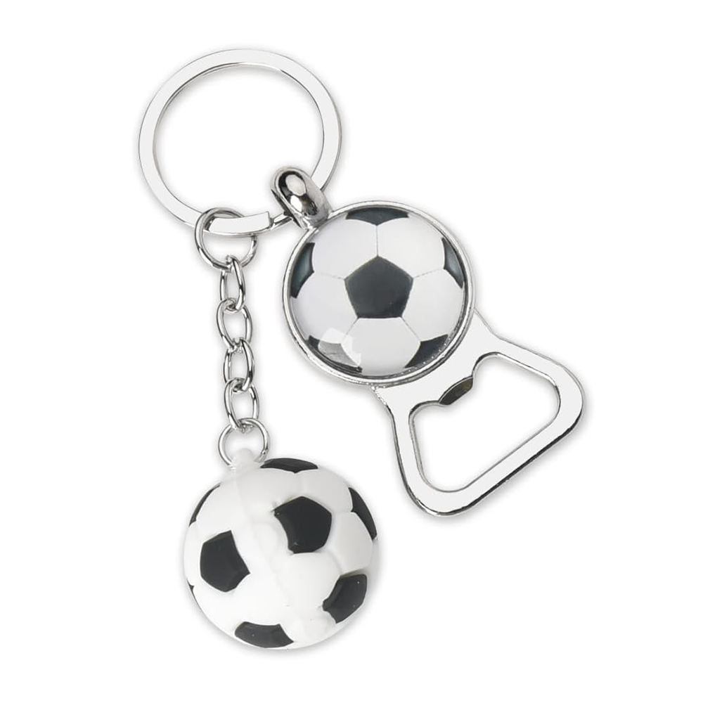 giftland - Vente Porte-clés – unisexe - Porte-clés ballon de football & décapsuleur0
