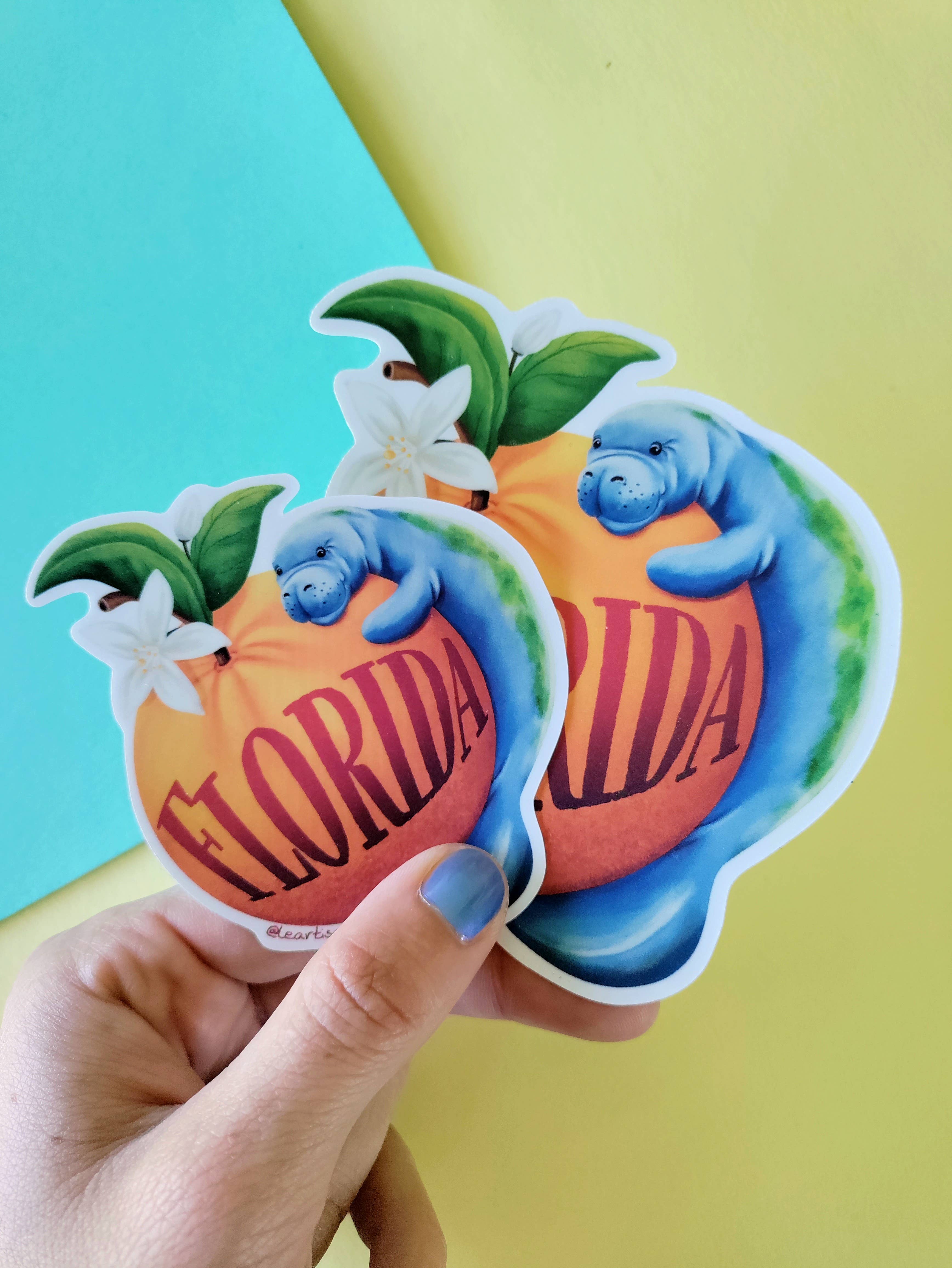 Cappy Trails - Vendita all'ingrosso Adesivo - Adesivo lamantino arancione1