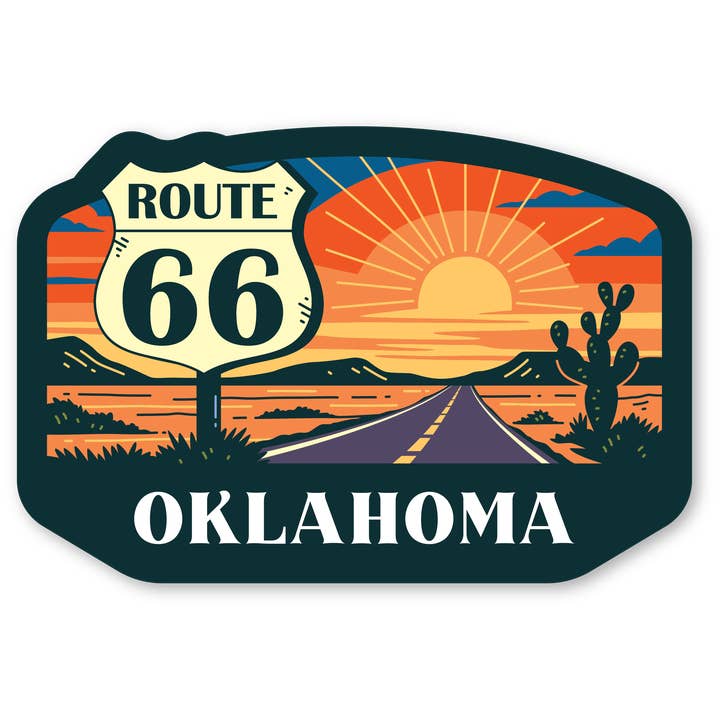 Onderzetter - Oklahoma State Badge 2 voor wholesale door Morris Magnets