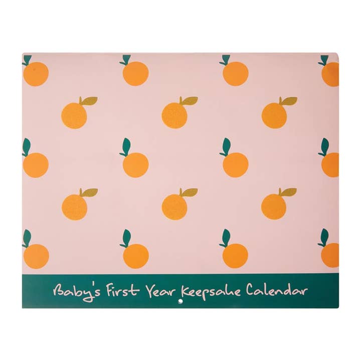 LITTLE DARLING Baby's First Year Keepsake Calendar for wholesale by C.R. Gibson