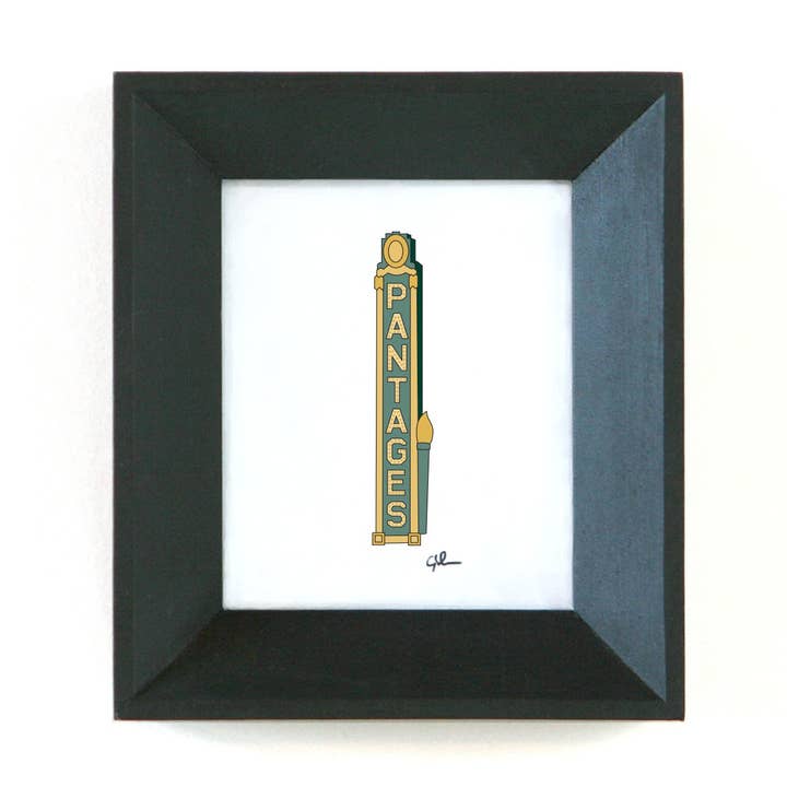 Pantages Theatre Sign | MN Print for wholesale by United Goods