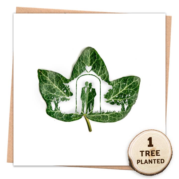 Eco LGBT Gay Wedding Card & Flower Seed Gift. Wedding Suits for wholesale by 1 Tree Cards