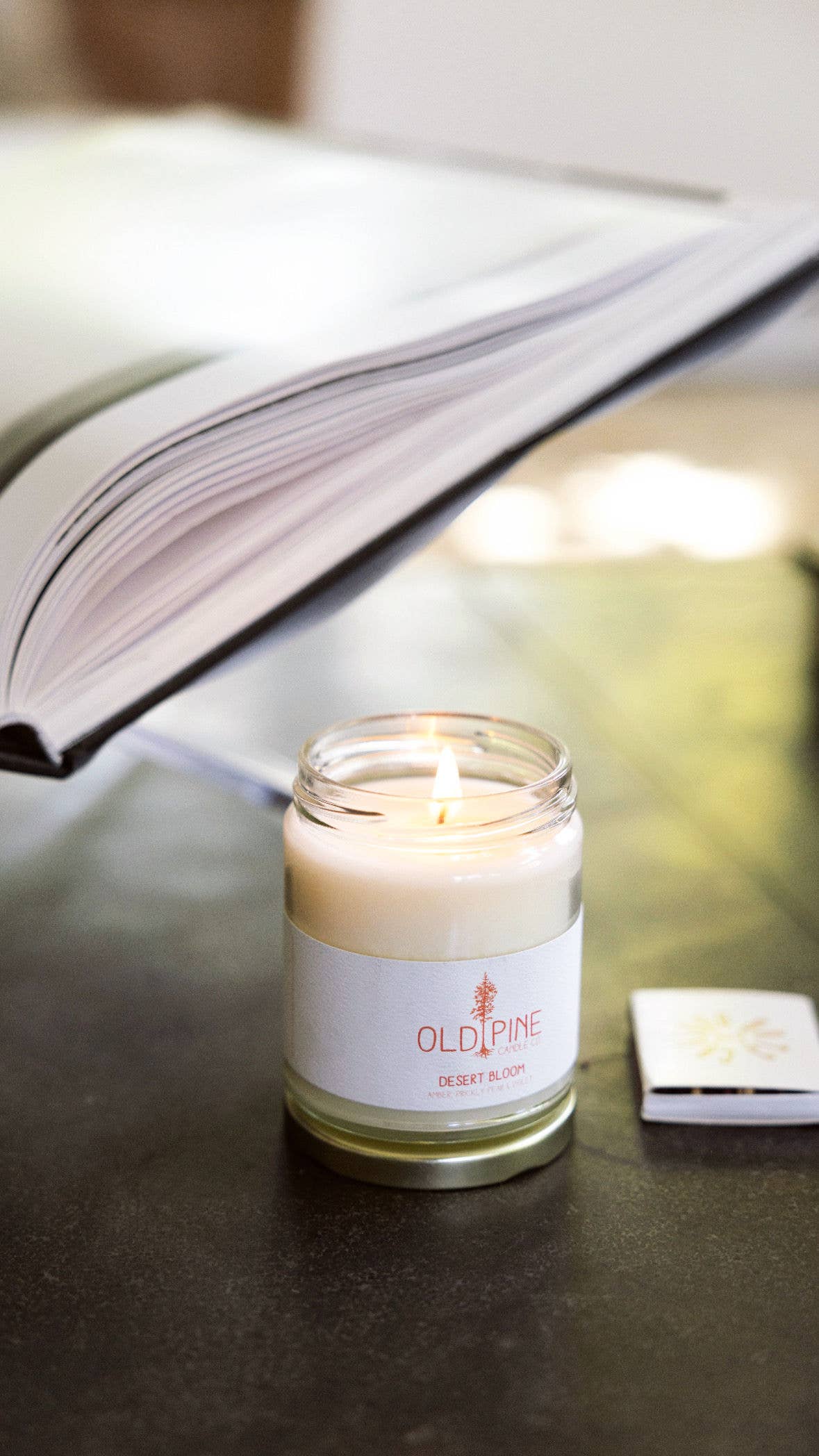 Old Pine Candle Co - Wholesale Jar/Filled Candle - Desert Bloom Candle 2