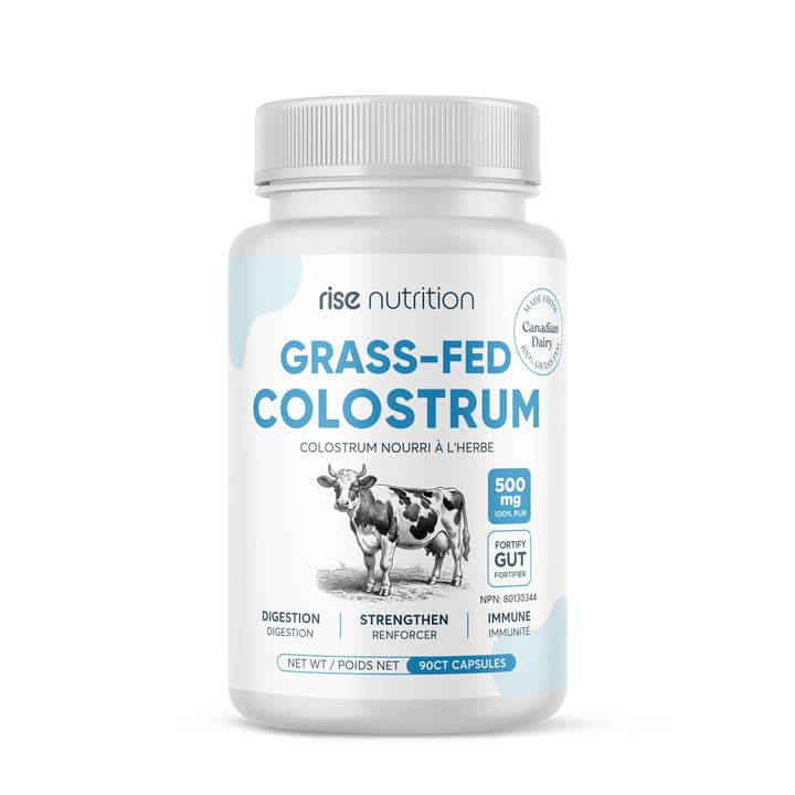 Colostrum Capsules - Superfood for Gut Health & Immune 90 Ct for wholesale by Rise Nutrition