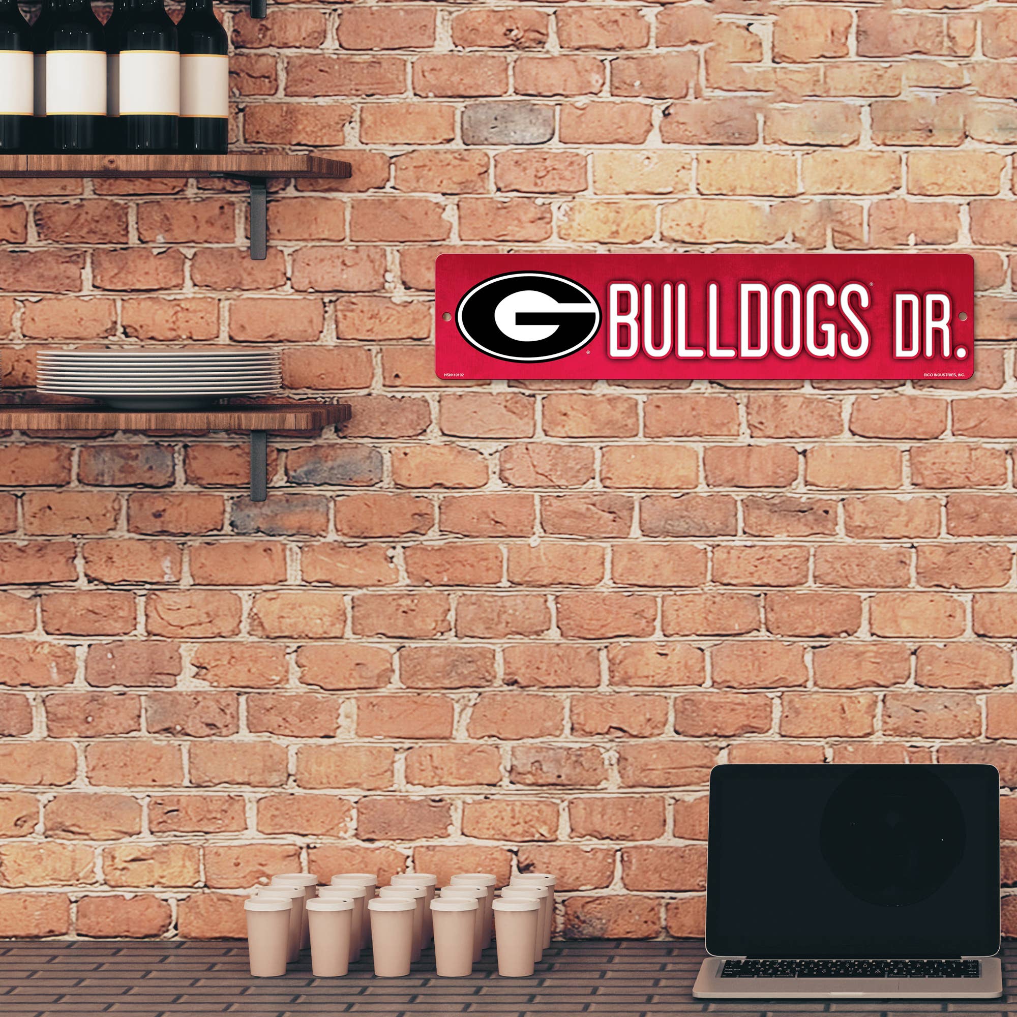 Rico Industries - Wholesale Sign - Georgia 4" x 16" Street Sign2