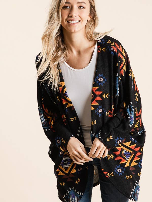 8018-Cardigan azteco Heart won't lie per la vendita all'ingrosso da parte di lovely melody