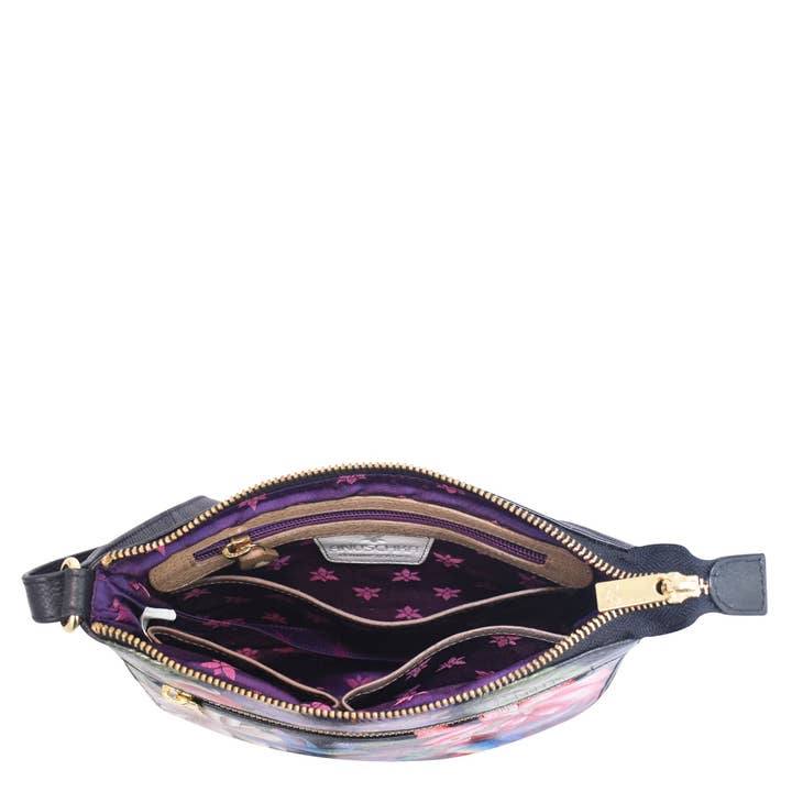 Anuschka | Vanya Lara (USA) - Wholesale Crossbody Bag - Women's - Expandable Travel Crossbody - 550