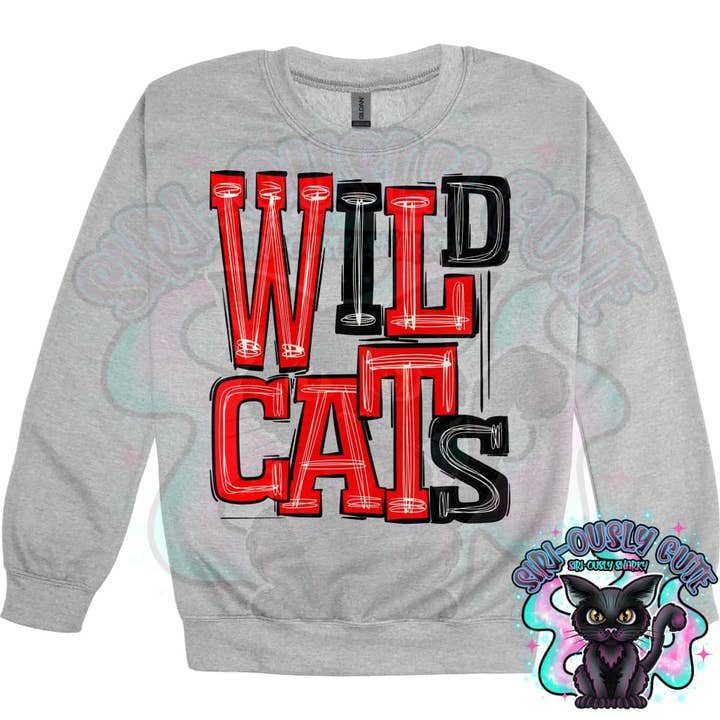 Sporty Wildcats - Red Black for wholesale by Siri-Ously Cute