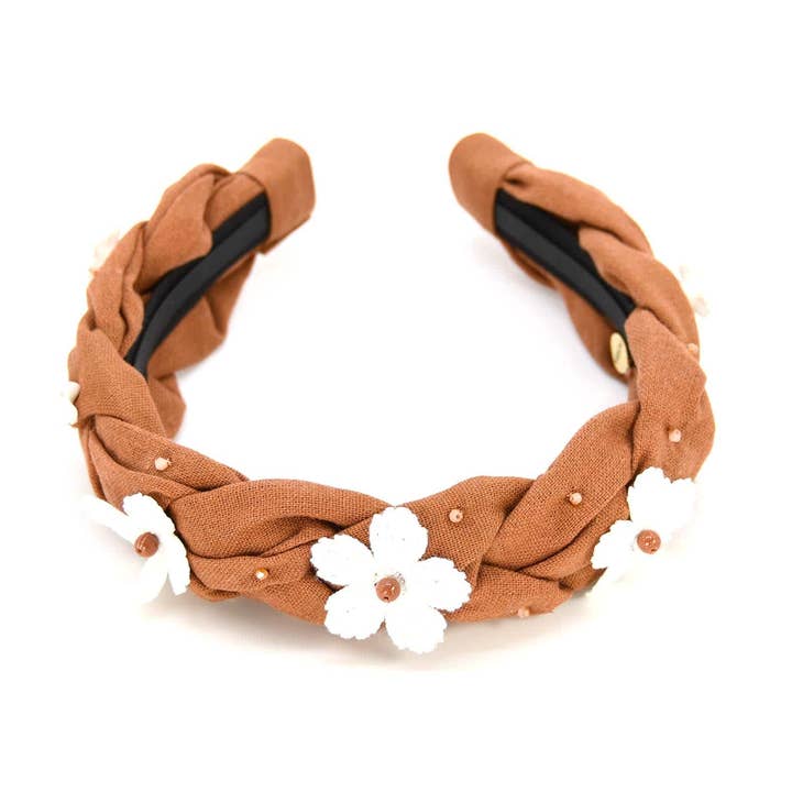 Diadema floral oxidada para venta al por mayor de ADIBA