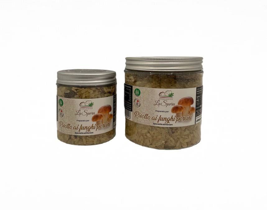 La Spora Tartufi – wholesale Risotto – PORCINI MUSHROOM RISOTTO - 200 gr2