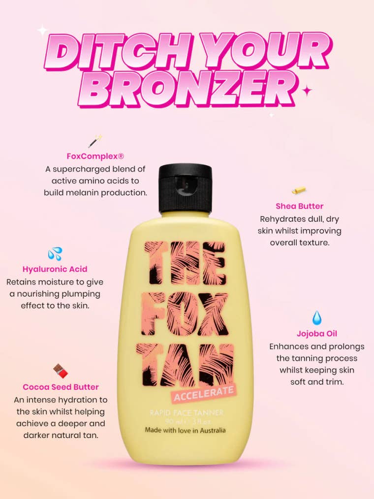 The Fox Tan – wholesale Self-tanner – Rapid Face Tan 90ml3