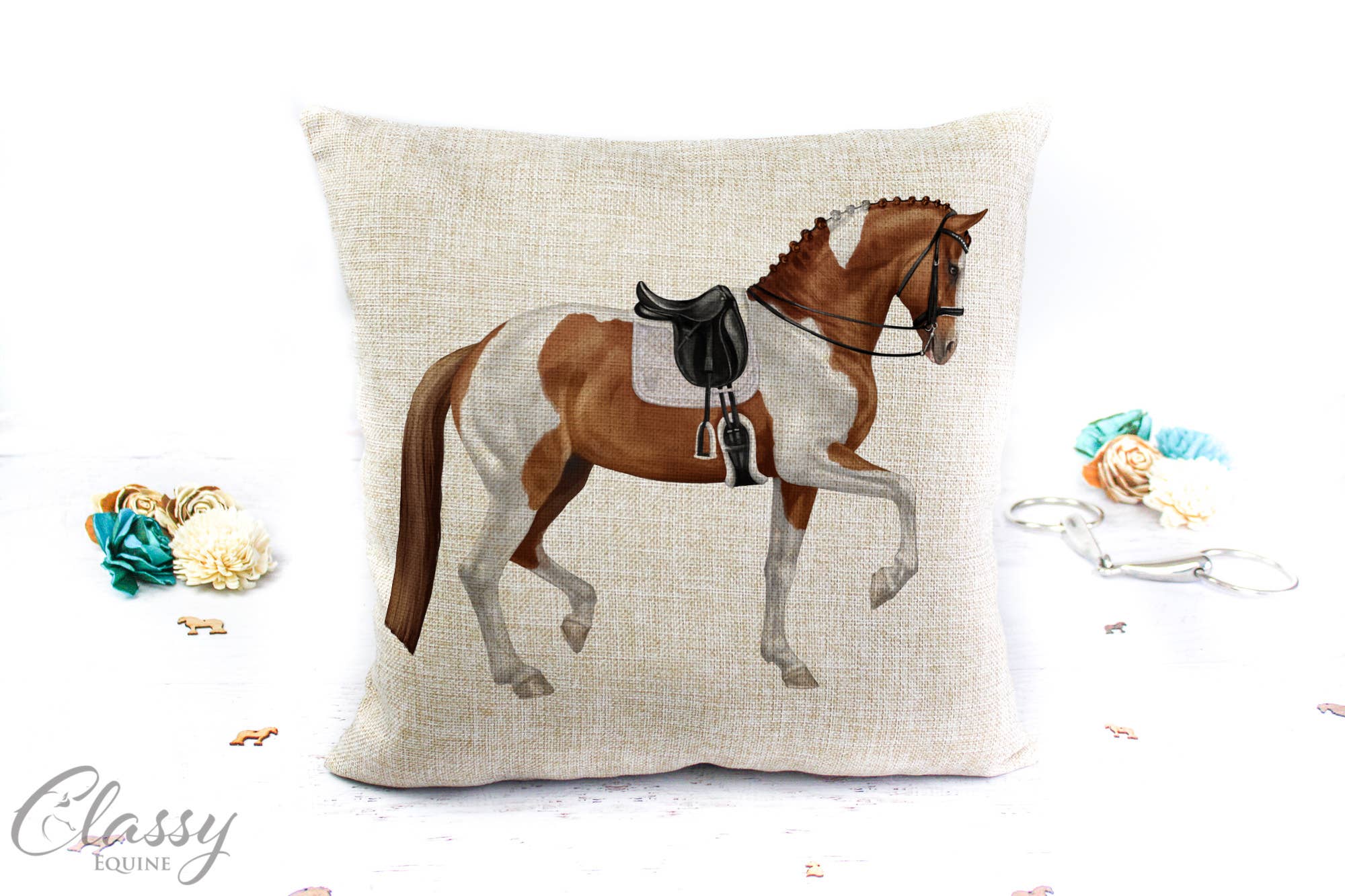 Classy Equine - Vente Housse de coussin - Housse de coussin cheval de dressage - Cadeaux équestres9