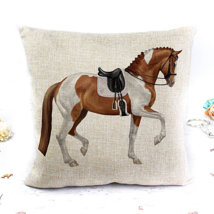 Classy Equine - Wholesale Throw Pillow Cover - Dressage Horse Pillow Cover -  Horse Gifts Equestrian9