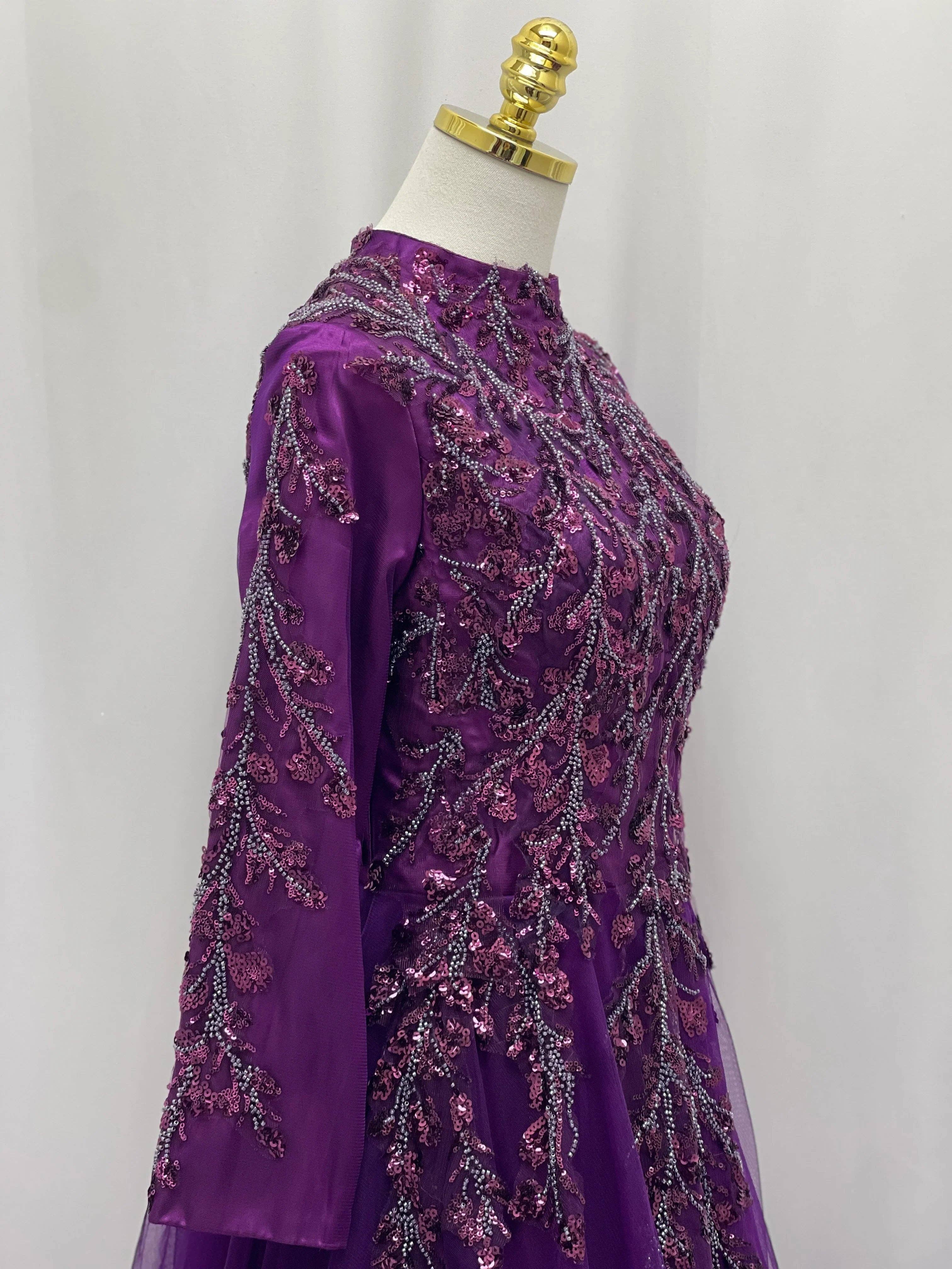 Palestinian Elegance - Wholesale Dress - Women's - Dew Branches Gown9