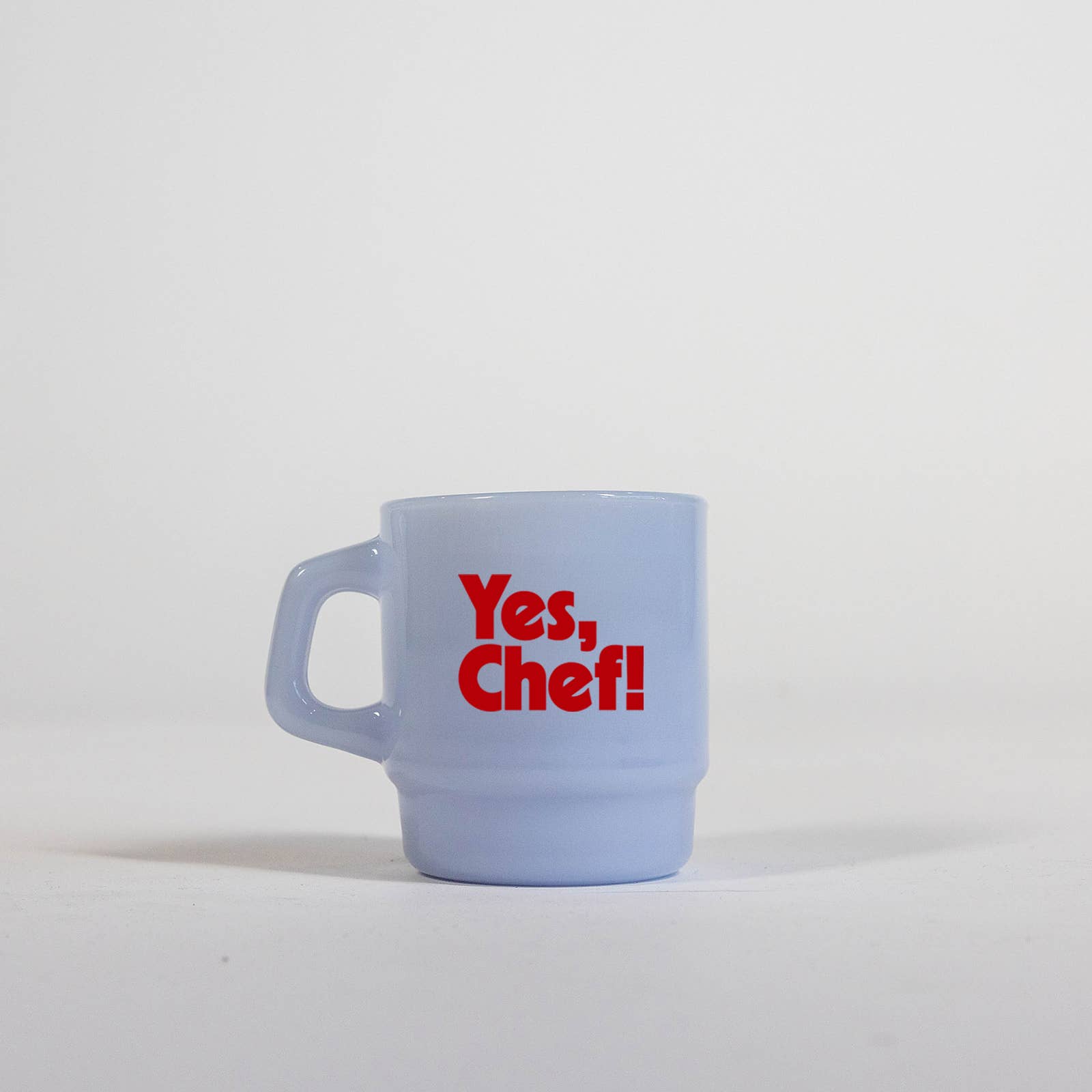 N.B. GOODS - Wholesale Coffee Mug - Yes Chef The Bear Stackable Retro Mug (Shortie 8oz)