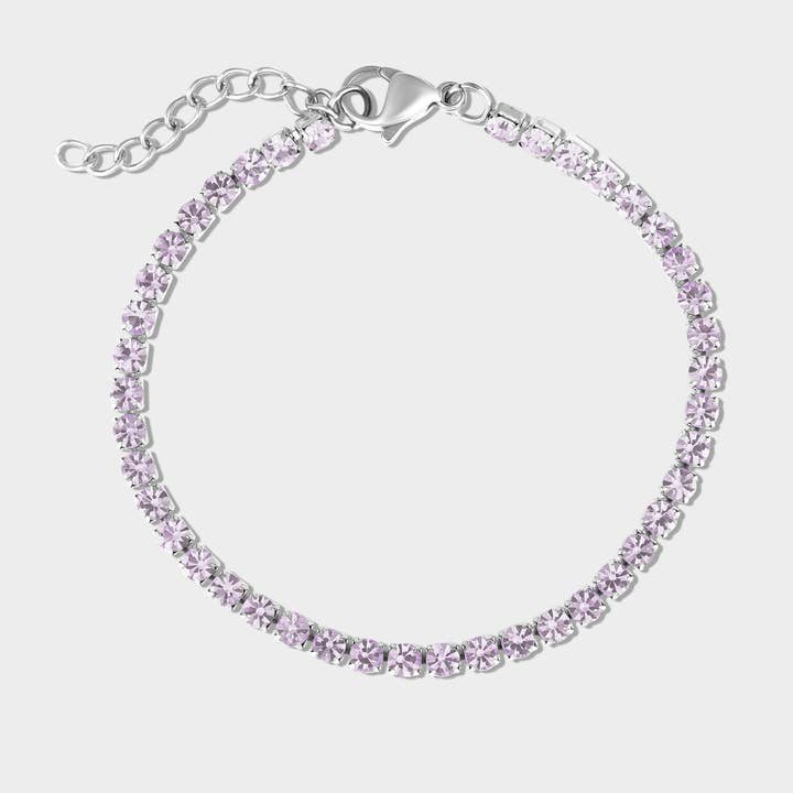 WJW – wholesale Tennis bracelet – Stainless Steel Birthstone Tennis Bracelet9