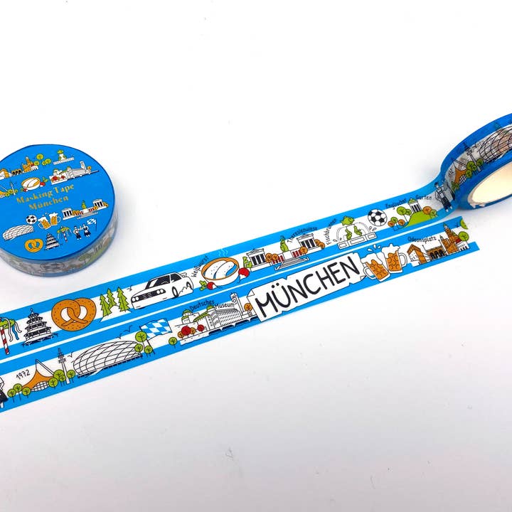 Creabrulee – Großhandel Washi-Tape – Citytapes Masking/Washi Tape Souvenir Berlin, München ..4