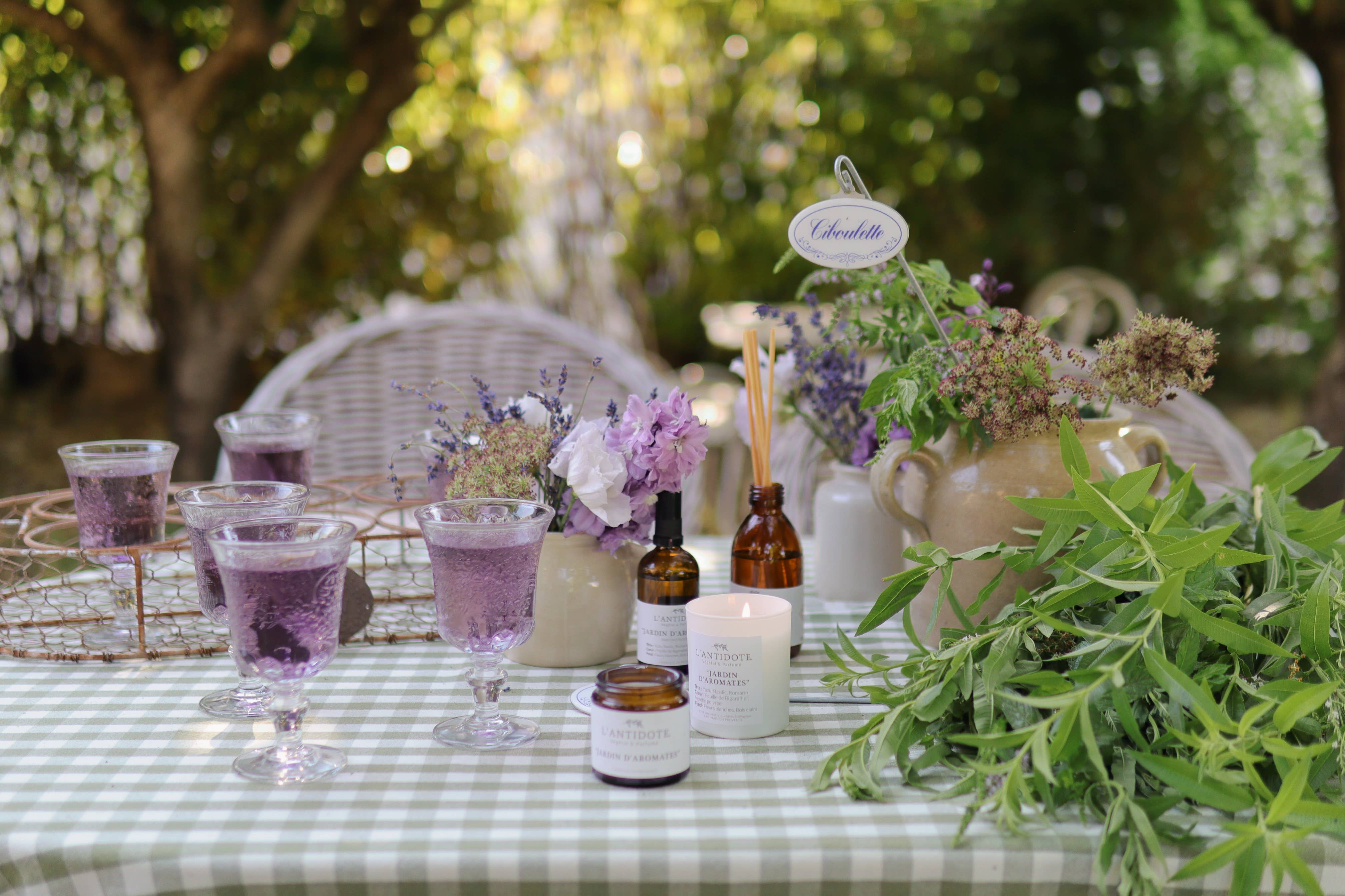 L'ANTIDOTE – Engroshandel Glaslys – Krydderurtehave Lys2