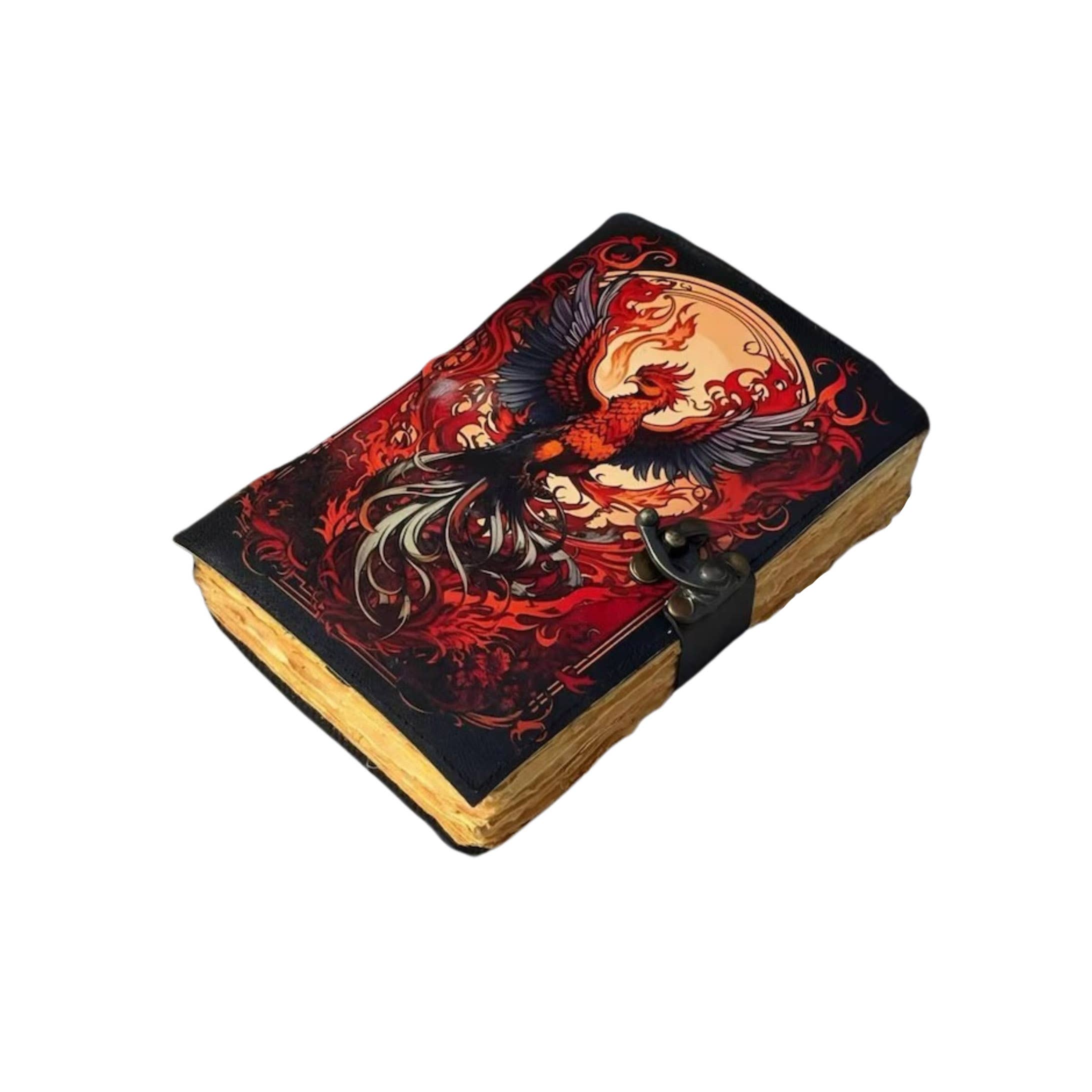 Billion Brothers – wholesale Journal och dagbok – Phoenix Bird Läderjournal Resedagbok A5 Dagbok Gåvor3