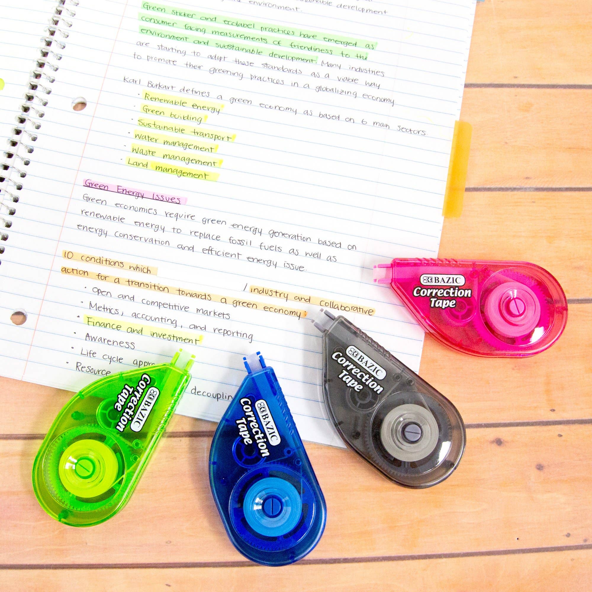 Luna Office Supply -  Everyday Essential - Vente Rubans adhésifs - Ruban de correction 5 mm x 236 po3