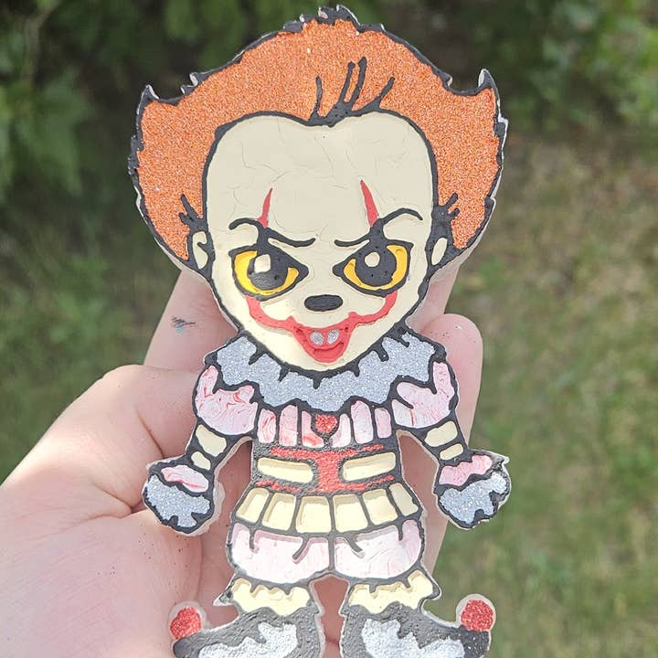 Buckin J Creations - Wholesale Car Freshener - Unisex - Pennywise Halloween Car Air Freshener