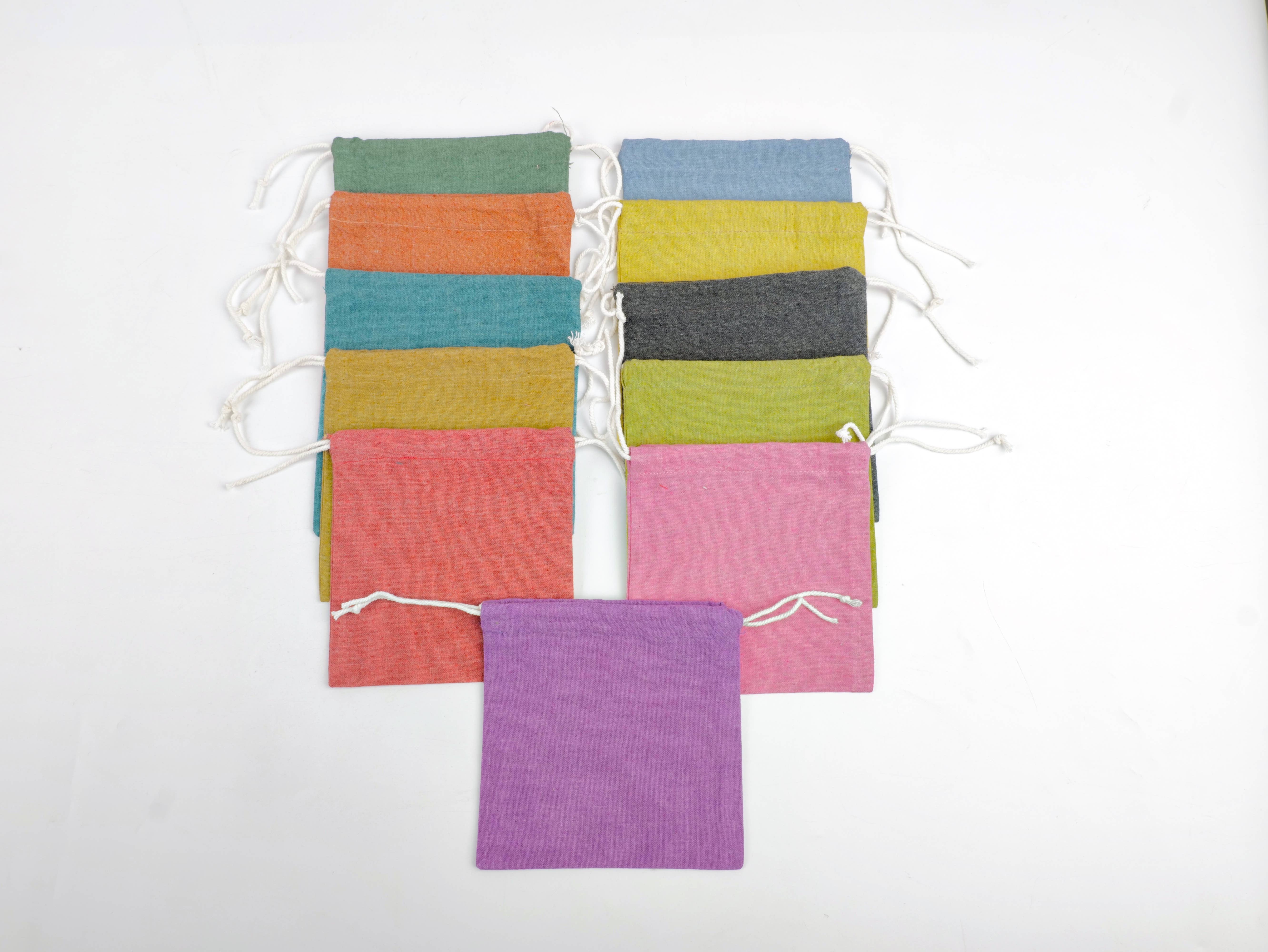 House of Kraft - Wholesale Gift Bag - Canvas Coloured Drawstring Pouch | Gift Bags | Canvas Bags30